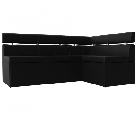 Кухонный угловой диван Классик правый угол, Экокожа, Модель 118002