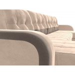 П-образный диван Марсель, Велюр, Модель 110034