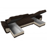 П-образный диван Нэстор, Микровельвет, Модель 109935