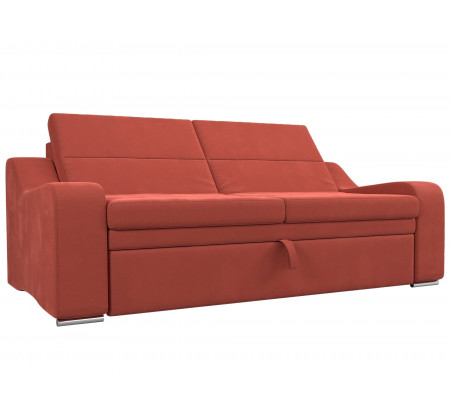 Прямой диван Медиус, Микровельвет, Модель 107059