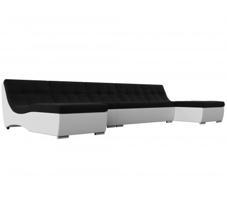 П-образный модульный диван Монреаль Long, Микровельвет, Модель 111540