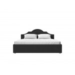 Интерьерная кровать Афина 200, Велюр, модель 108348