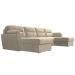 П-образный диван Бостон, Микровельвет, модель 109499