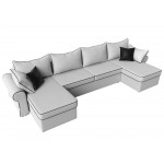 П-образный диван Элис, Экокожа, Модель 110301