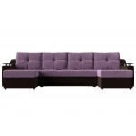 П-образный диван Сенатор, Микровельвет, Модель 112413