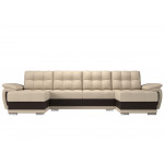 П-образный диван Нэстор, Экокожа, Модель 109949