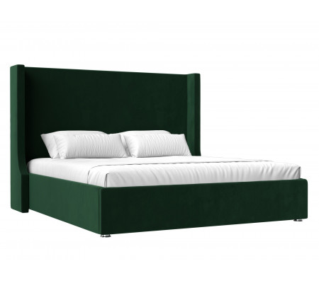 Интерьерная кровать Ларго, Велюр, Модель 101319