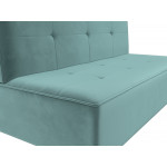 Прямой диван Зиммер, Велюр, модель 108544