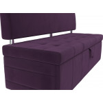 Кухонный прямой диван Стоун Фиолетовый