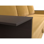 Угловой диван Атланта С, Микровельвет, модель 109665