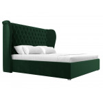 Интерьерная кровать Далия 200, Велюр, модель 108373