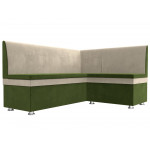 Кухонный угловой диван Уют, Микровельвет, модель 109616