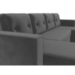 П-образный диван Принстон, Велюр, Модель 110863