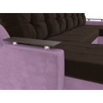 П-образный диван Сенатор, Микровельвет, Модель 112411