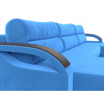 П-образный диван Форсайт, Велюр, Модель 100812