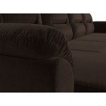 П-образный диван Бостон, Микровельвет, модель 109504