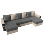 П-образный диван Венеция, Рогожка, модель 108456