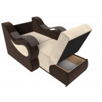 Кресло-кровать Меркурий бежевый\коричневый
