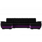 П-образный диван Нэстор, Микровельвет, Модель 109943