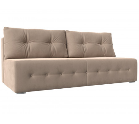 Прямой диван Лондон, Велюр, Модель 100638