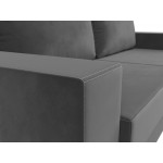 Прямой диван Исланд, Велюр, Модель 110069