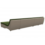 П-образный модульный диван Монреаль Long, Микровельвет, Модель 111535