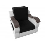 Кресло-кровать Меркурий 80 Черный\Белый