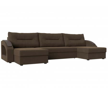 П-образный диван Канзас, Рогожка, Модель 101201