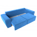 Прямой диван Беккер, Велюр, модель 108523