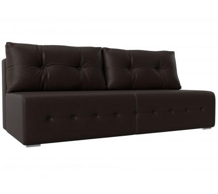 Прямой диван Лондон, Экокожа, Модель 100650