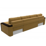П-образный диван Марсель, Микровельвет, Модель 110017