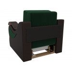 Кресло-кровать Меркурий 80 зеленый\коричневый