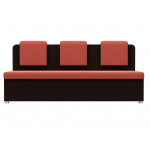 Кухонный прямой диван Маккон 3-х местный, Микровельвет, модель 109207