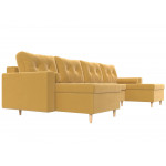 П-образный диван Белфаст, Микровельвет, Модель 112251