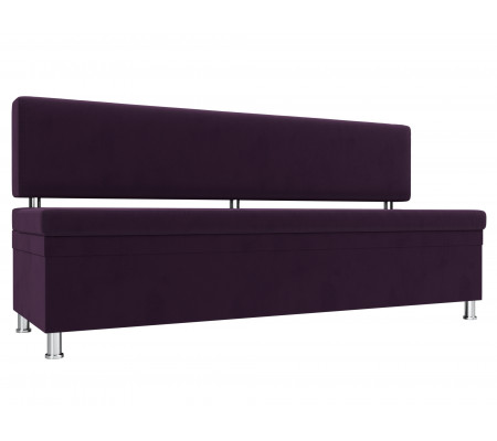 Кухонный прямой диван Стайл, Велюр, Модель 111638