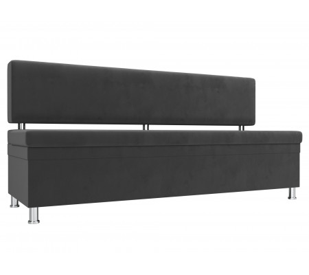 Кухонный прямой диван Стайл, Велюр, Модель 111643