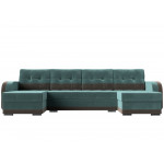 П-образный диван Марсель, Велюр, Модель 110032