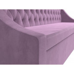 Кухонный прямой диван Мерлин, Микровельвет, модель 109416