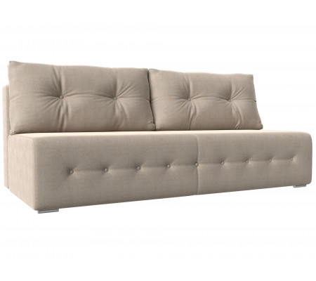Прямой диван Лондон, Рогожка, Модель 100645