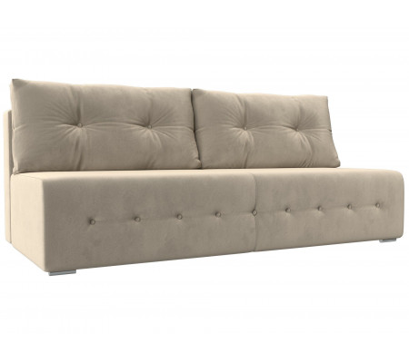Прямой диван Лондон, Микровельвет, Модель 100633
