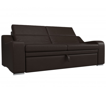 Прямой диван Медиус, Экокожа, Модель 107069