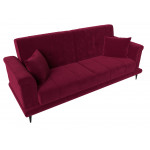 Прямой диван Неаполь, Микровельвет, Модель 111935