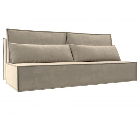 Прямой диван Фабио Лайт, Микровельвет, Модель 114482