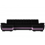 П-образный диван Нэстор, Микровельвет, Модель 109945