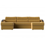 П-образный диван Форсайт, Микровельвет, Модель 111719