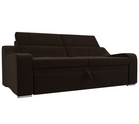 Прямой диван Медиус, Микровельвет, Модель 107060