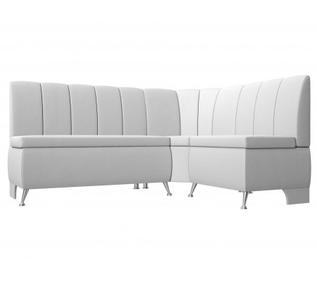 Кухонный угловой диван Кантри правый угол, Экокожа, Модель 29452