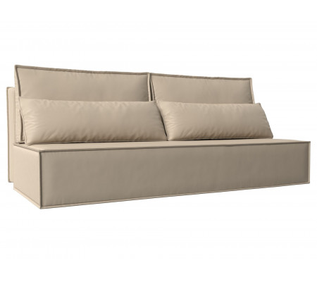 Прямой диван Фабио Лайт, Экокожа, Модель 114473