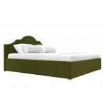 Интерьерная кровать Афина 200, Микровельвет, модель 108351