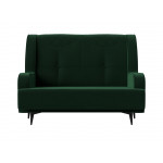 Прямой диван Неаполь 2-х местный, Велюр, Модель 113164